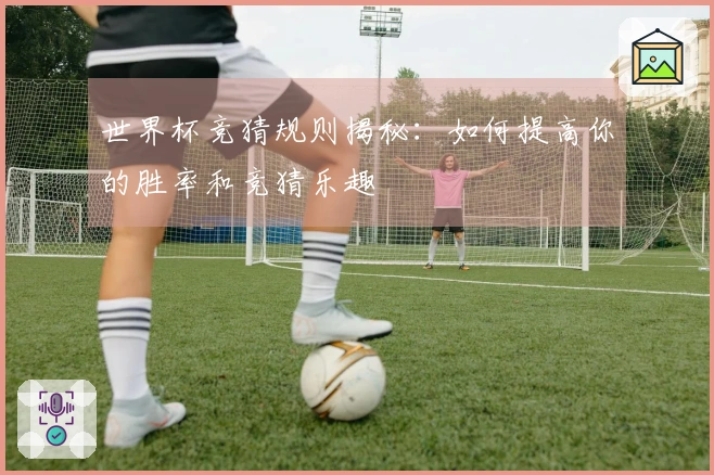 世界杯竞猜规则揭秘：如何提高你的胜率和竞猜乐趣