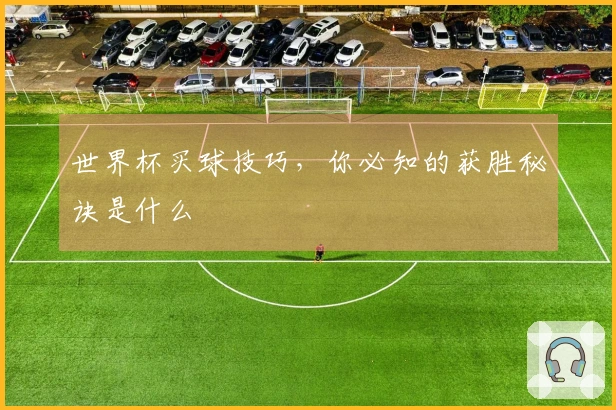 世界杯买球技巧，你必知的获胜秘诀是什么